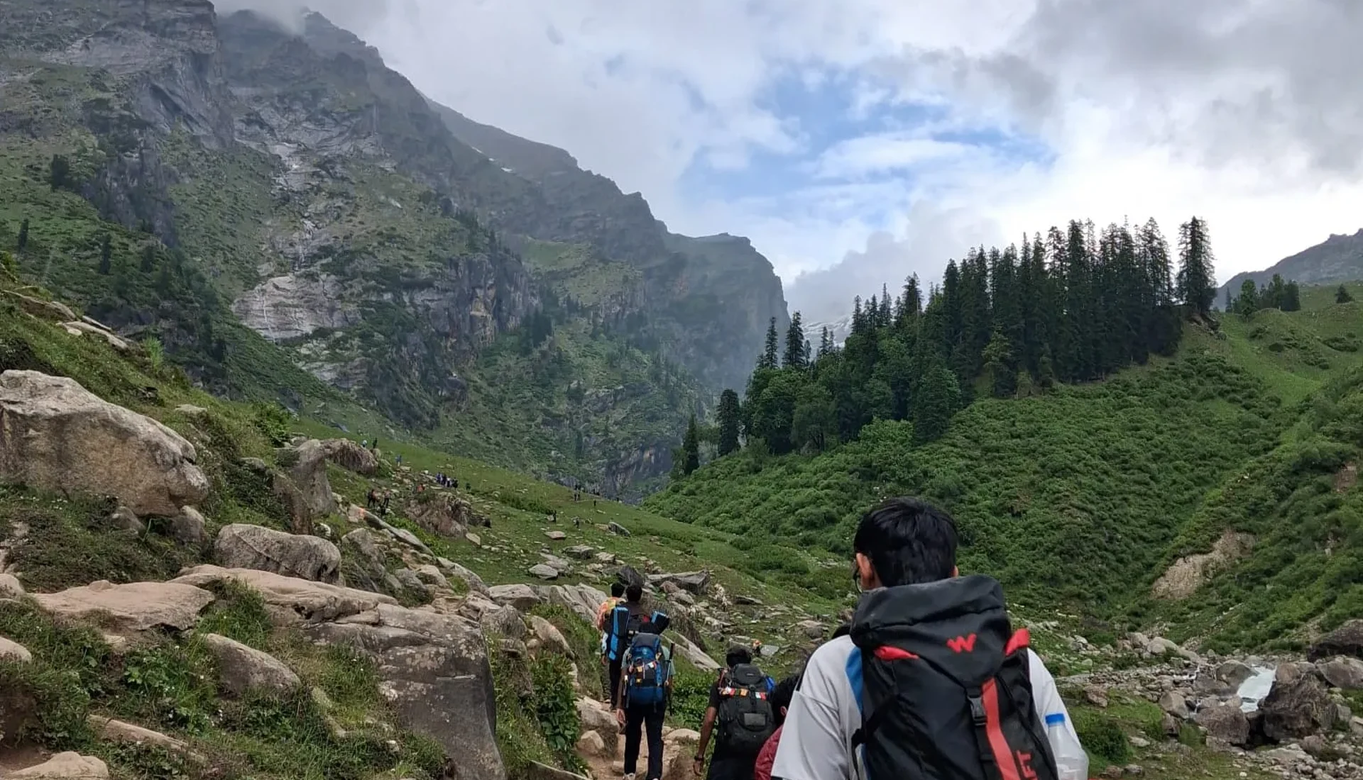 Scenic Himalayan valley